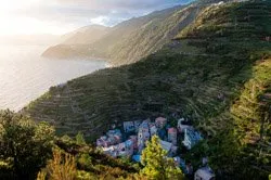 The view from trail Beccara, Manarola, Italy